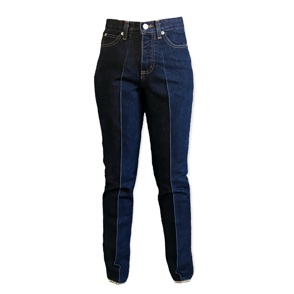 Playboy Vintage Pleated High Waist Jeans